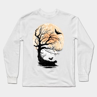 Halloween Moon Long Sleeve T-Shirt